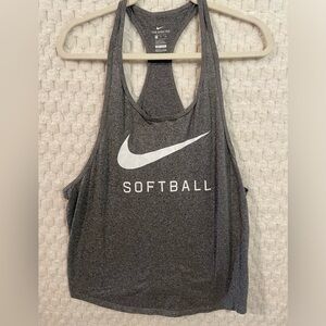 Nike Drifit Softball Racerback Tank, Size XL, EUC